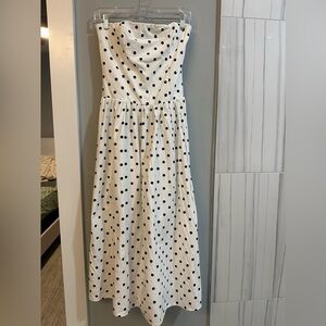 Polka Dot Midi Dress